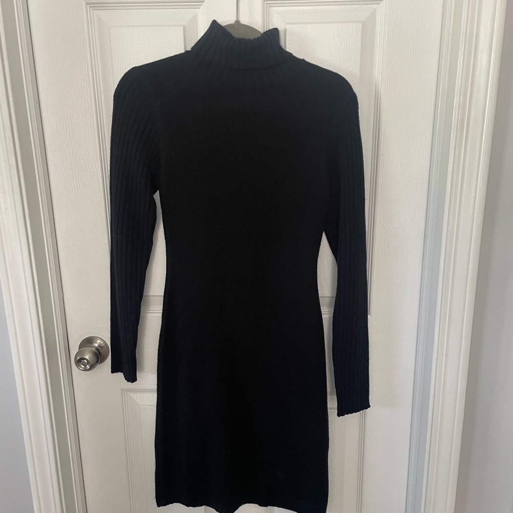 Long sleeve sweater dress